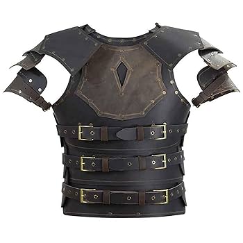 プレートアーマーセット（larp） Amazon.co.jp: 中世の肩甲骨セット ペア プレート アーマー